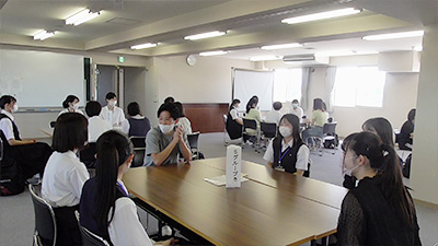 説明会・技術体験の様子