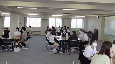 説明会・技術体験の様子