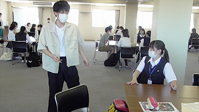 説明会・技術体験の様子