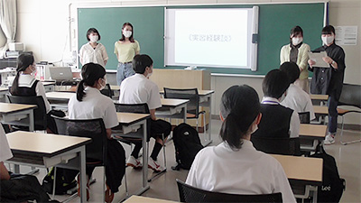 説明会・技術体験の様子