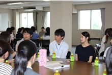 説明会・技術体験の様子